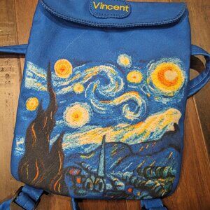 Vincent Van Gogh small backpack